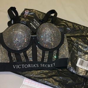 Bra and panty limited edition VS X Balmain